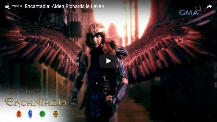 Alden Richard has seen on Encantadia as LAKAN, will miss his co-star Maine