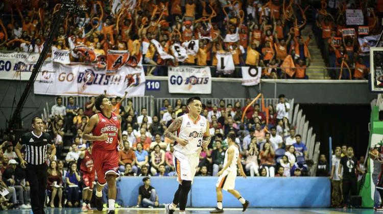 Meralco Bolts, outlast Barangay in a crucial game 3