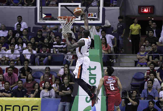 Allen Durham lifted Meralco with a monster performance in game 1