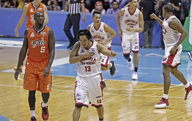 birthday boy helterbrand 40th birthday, Helterbrand lifted Barangay to even the series (2-2) in the Governor's Cup Finals
