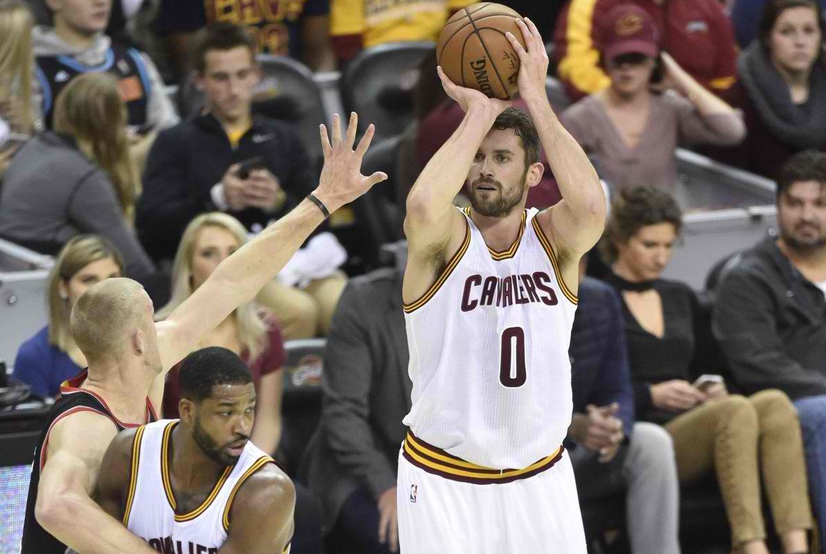 Kevin Love: Set NBA record by scoring 34pts in the first quarter