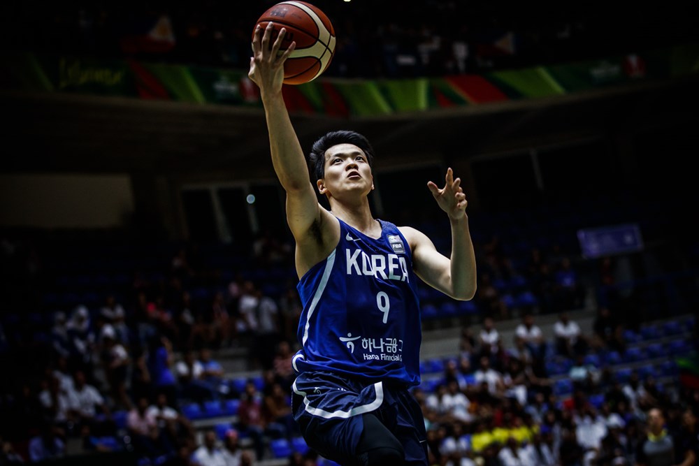 South Korea blowout win against Gilas Pilipinas in a Knock-Out Quarter Finals of the 2017 FIBA Asia Cup, 