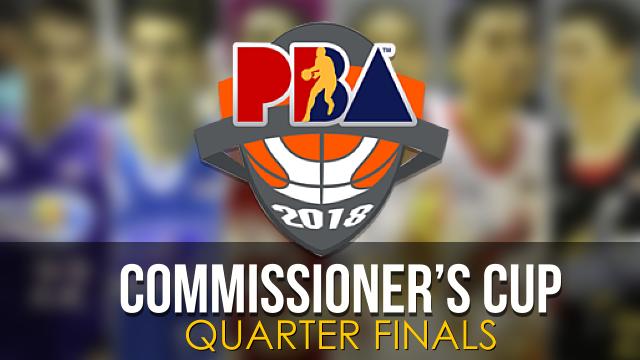 2018 PBA Commissioner's Cup Quarter final results