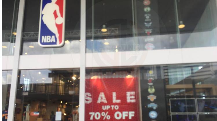 NBA Store, Ayala Center Cebu a, final day sale