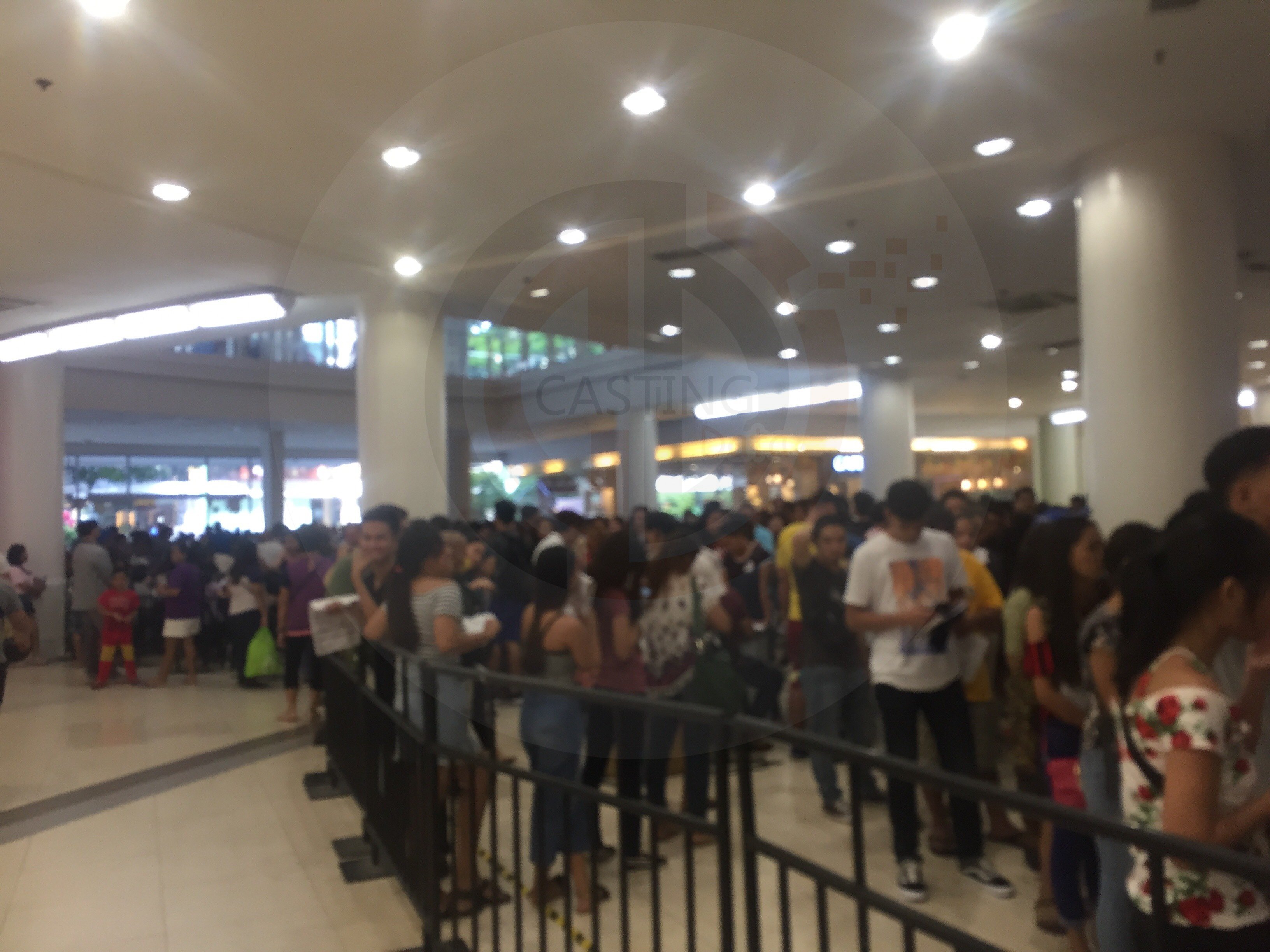 Thousands of people line-up in Satellite Centers for Voters Registration in Ayala Center Cebu