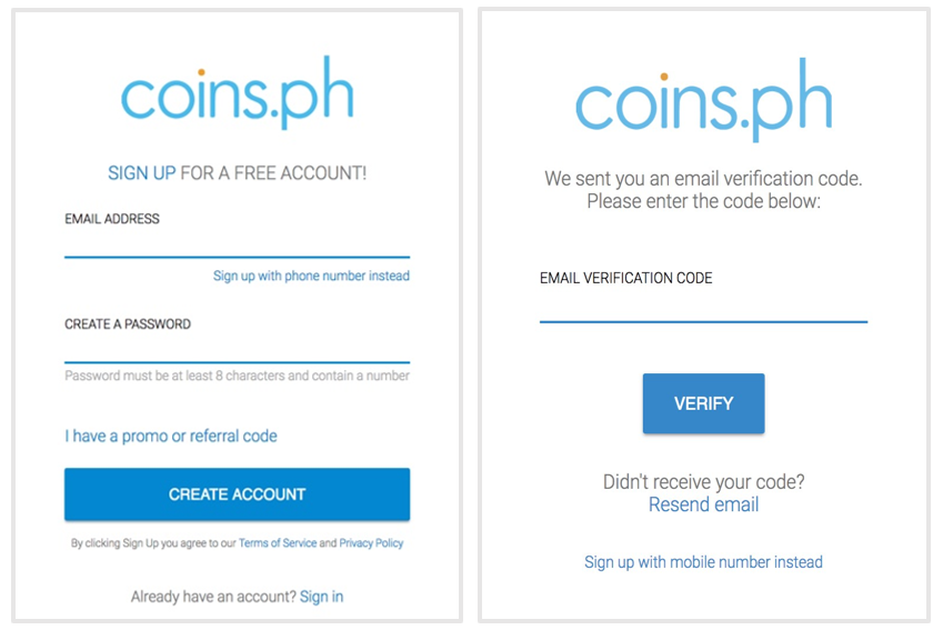 How to Open a Coins.ph Account