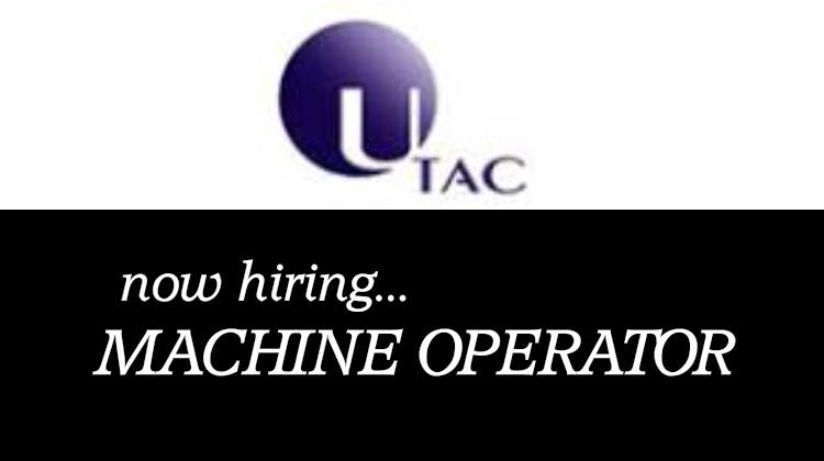 UTAC Holdings Ltd, Machine Operators in  Taiwan